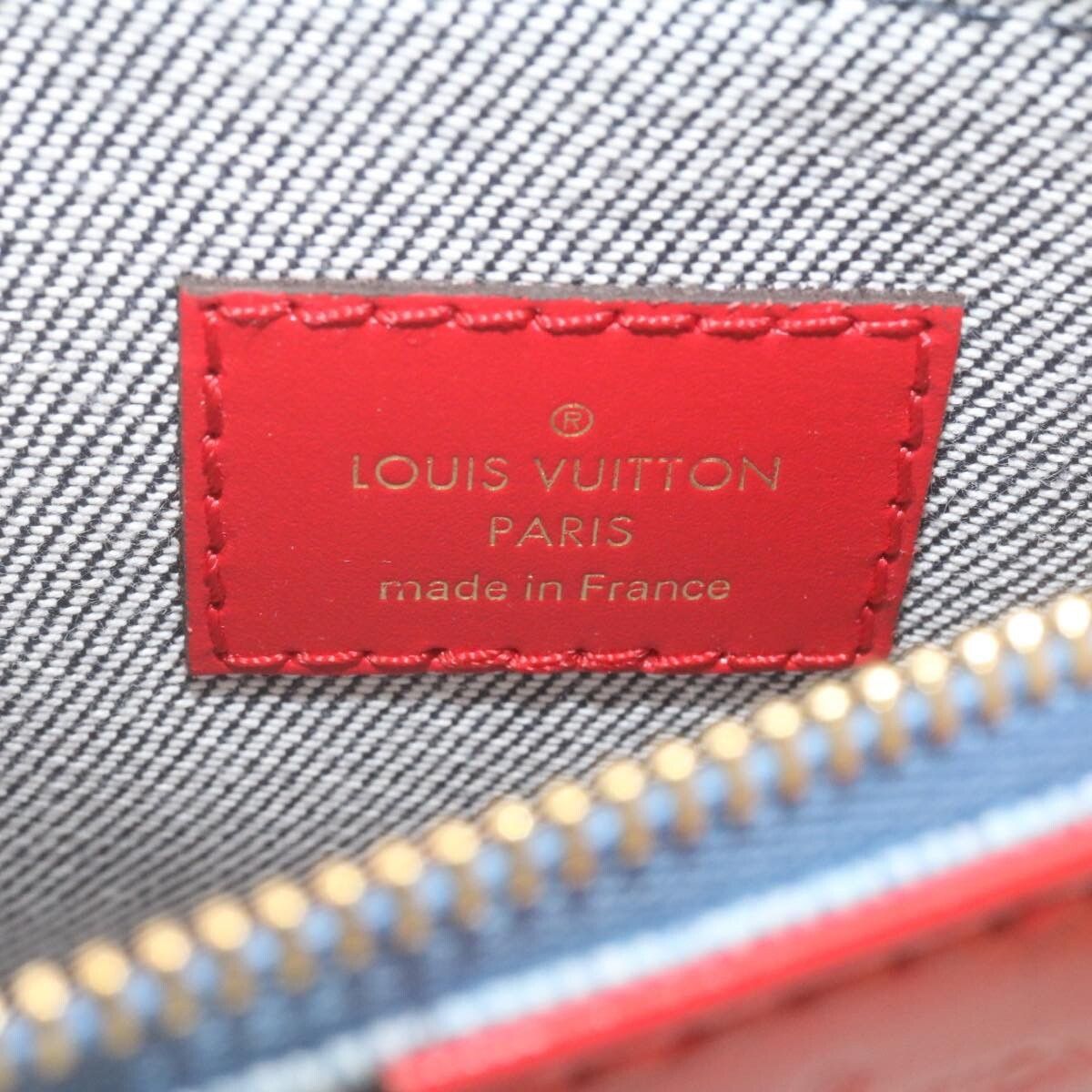 Louis Vuitton Louis Vuitton Multi Pochette Accessoires Damier and Monogram Patchwork Denim Size ONE SIZE - 13 Thumbnail