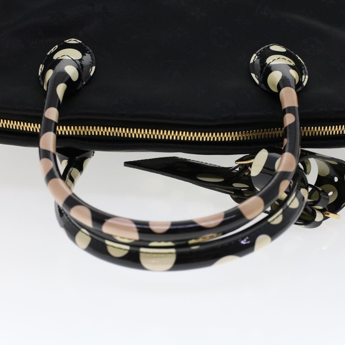 Louis Vuitton Louis Vuitton Desire Lockit Bag Kusama Infinity Dots Monogram Nylon Size ONE SIZE - 8 Thumbnail