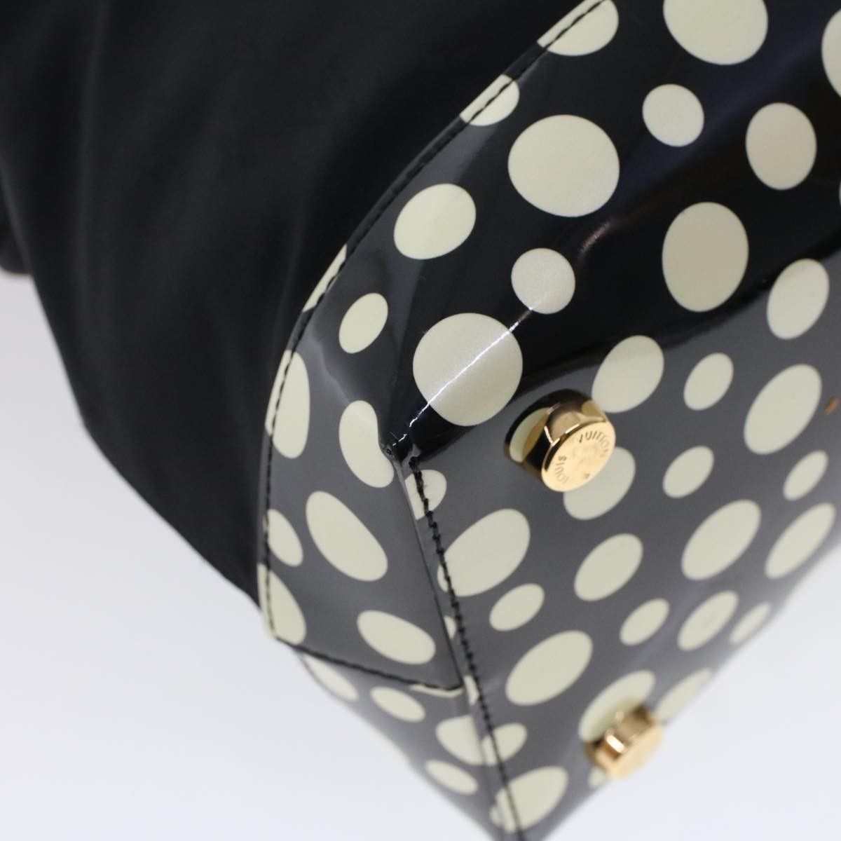 Louis Vuitton Louis Vuitton Desire Lockit Bag Kusama Infinity Dots Monogram Nylon Size ONE SIZE - 12 Thumbnail