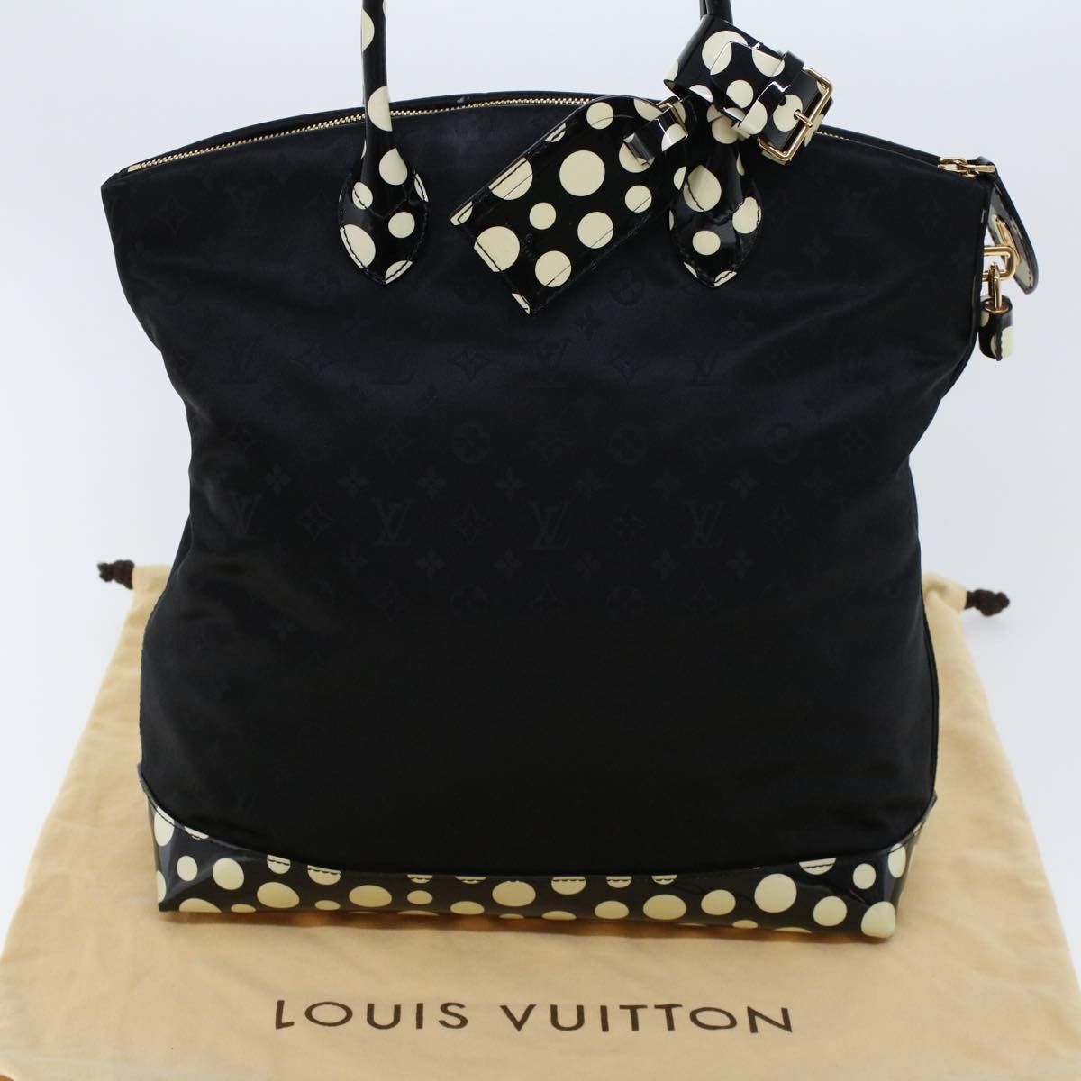 Louis Vuitton Louis Vuitton Desire Lockit Bag Kusama Infinity Dots Monogram Nylon Size ONE SIZE - 16 Thumbnail