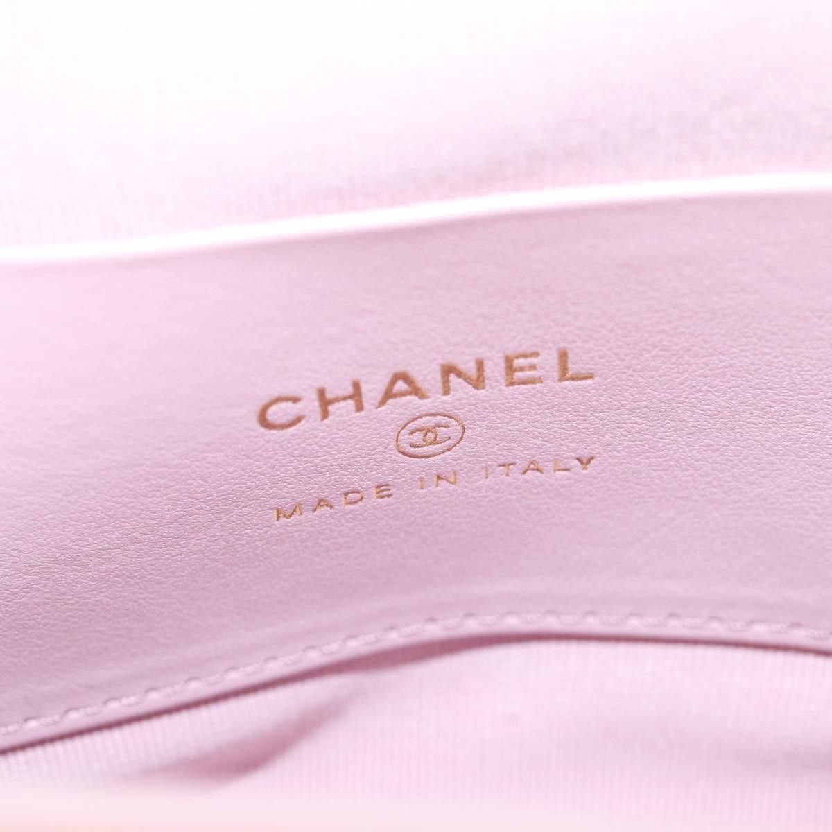 Chanel Chanel Bow Frame Clutch With Chain Quilted Patent with Lambskin Size ONE SIZE - 6 Thumbnail