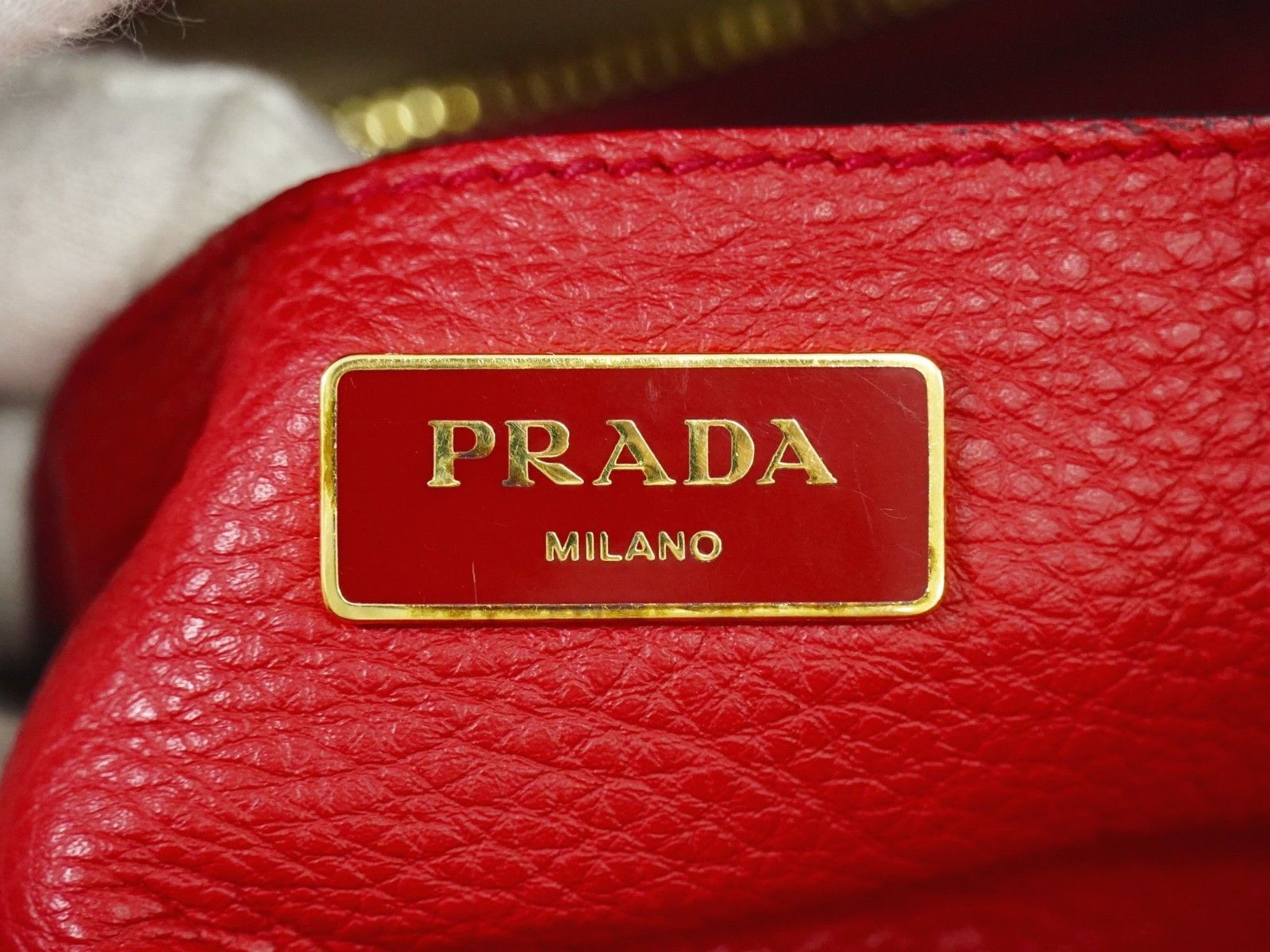 Prada Prada Galleria Double Zip Tote Leather Size ONE SIZE - 5 Thumbnail