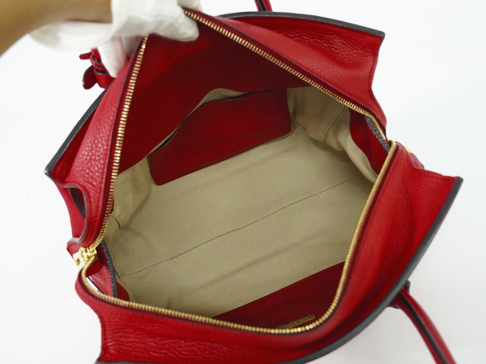 Prada Prada Galleria Double Zip Tote Leather Size ONE SIZE - 17 Thumbnail