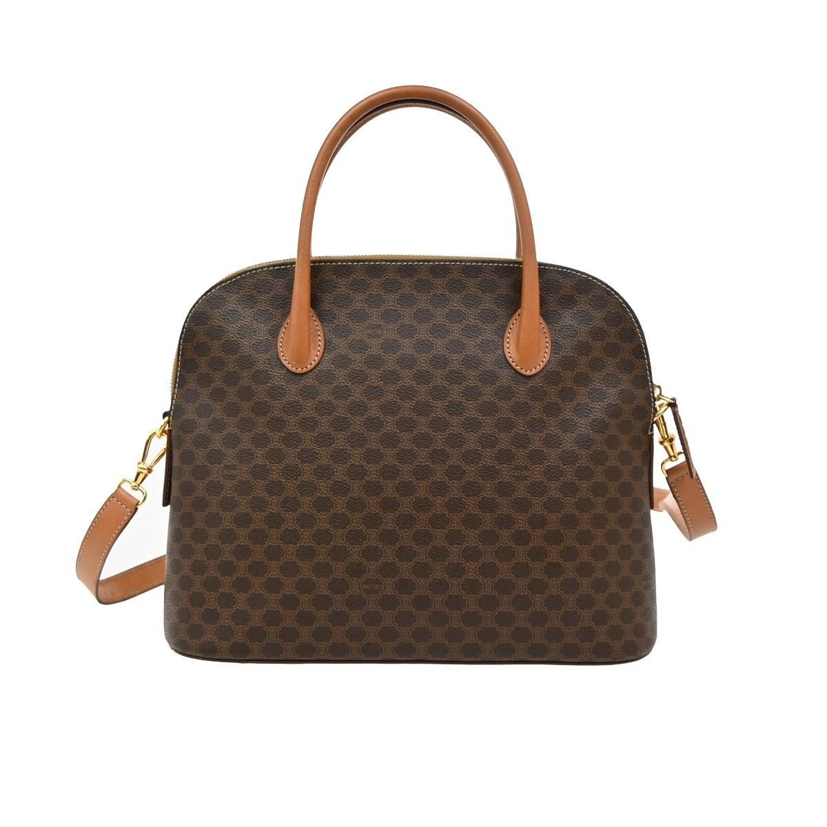 Celine Celine Vintage Macadam Shoulder Bag Canvas Size ONE SIZE - 2 Thumbnail