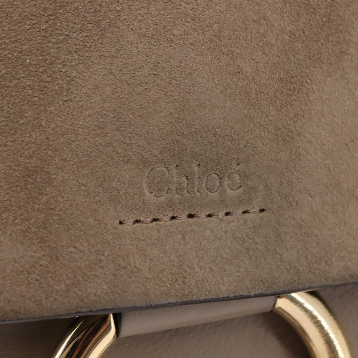 Chloe Chloe Faye Leather and Suede Size ONE SIZE - 15 Thumbnail