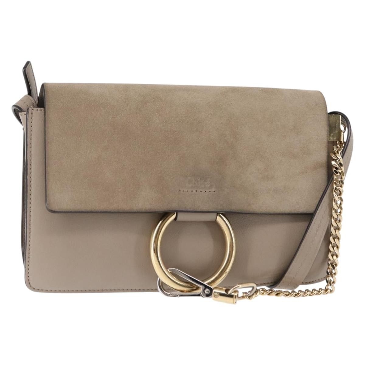 Chloe Chloe Faye Leather and Suede Size ONE SIZE - 19 Thumbnail