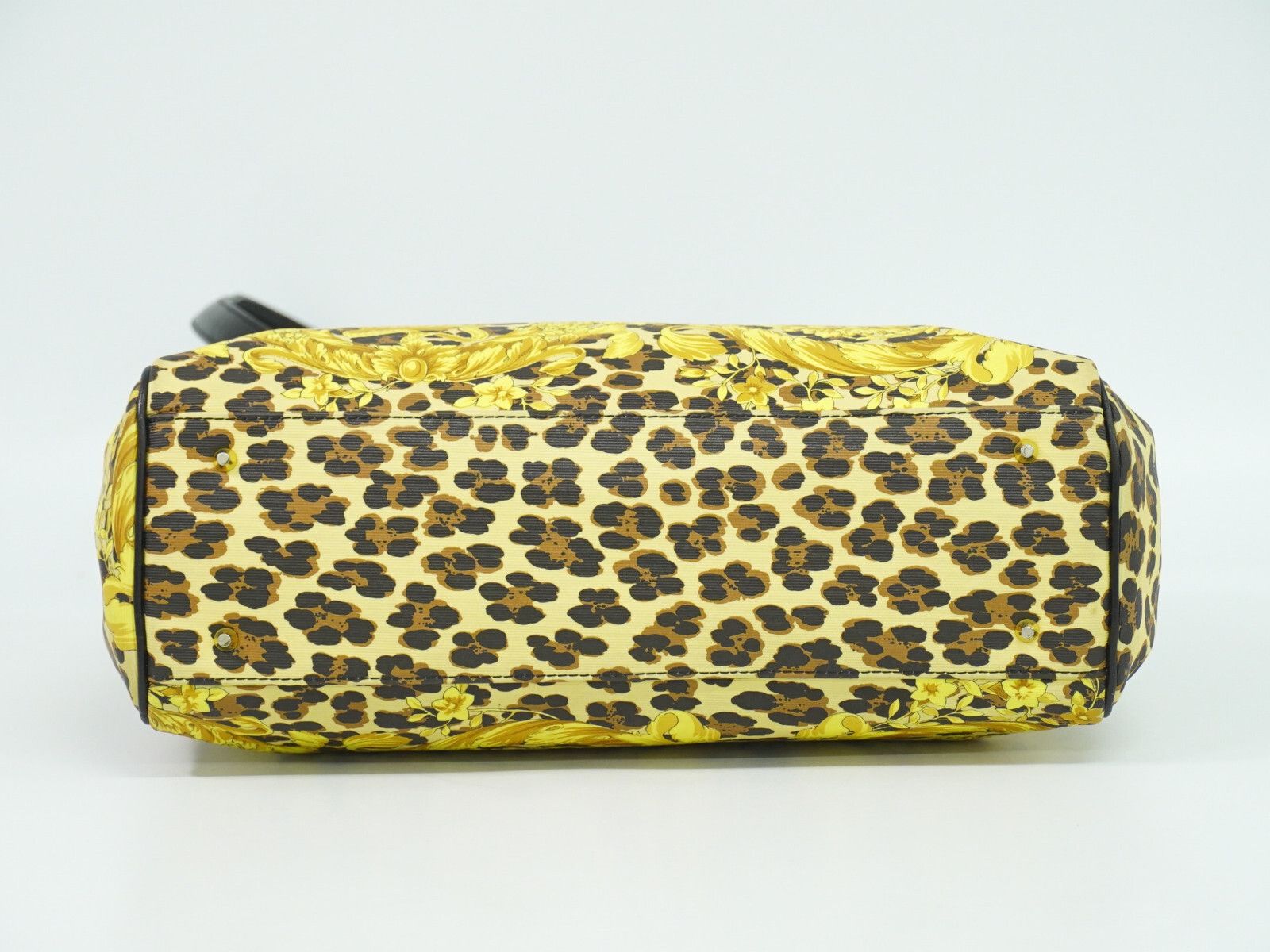 Versace Versace Animal print Tote bag Leopard PVC Size ONE SIZE - 10 Thumbnail