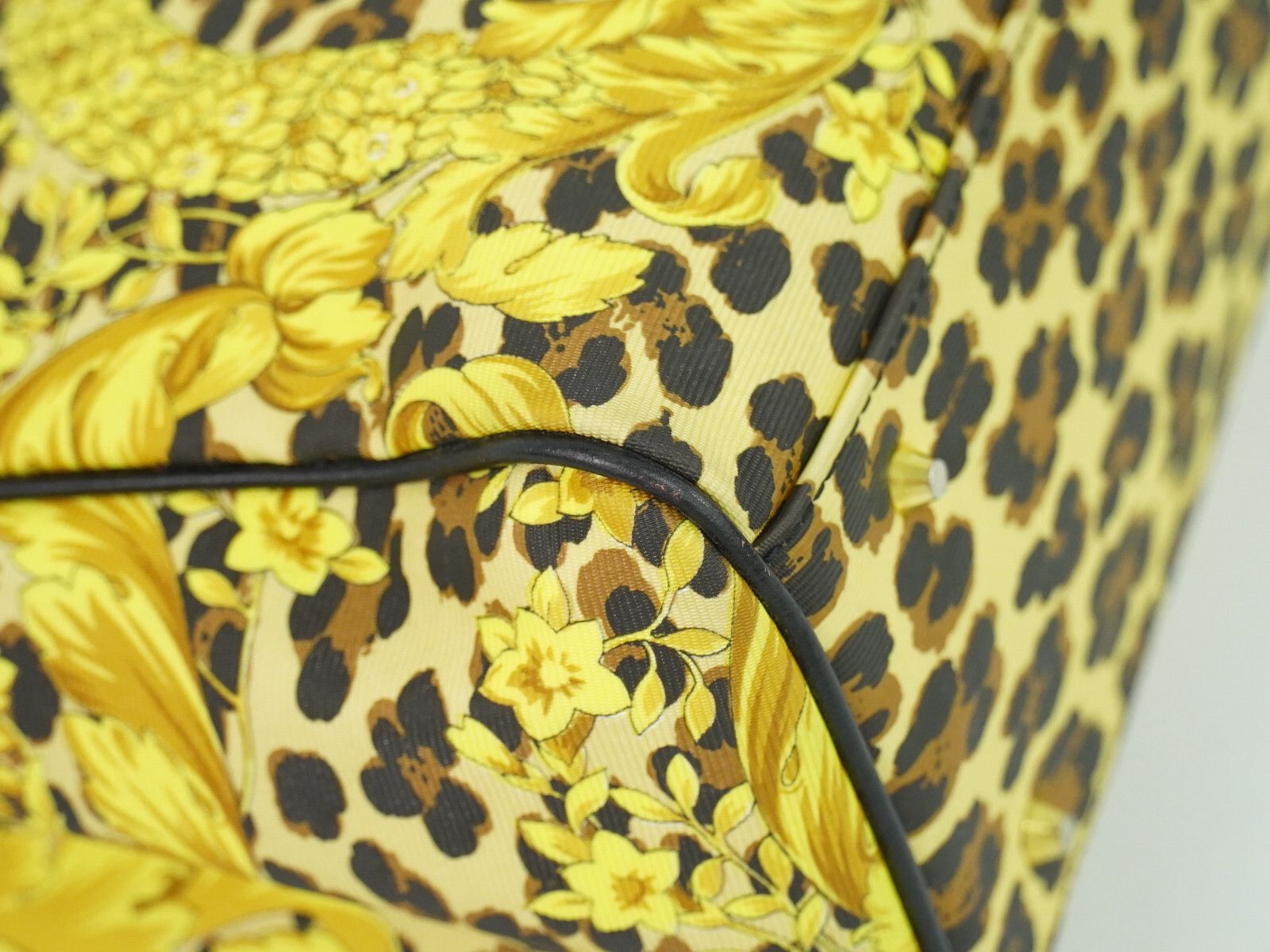 Versace Versace Animal print Tote bag Leopard PVC Size ONE SIZE - 6 Thumbnail