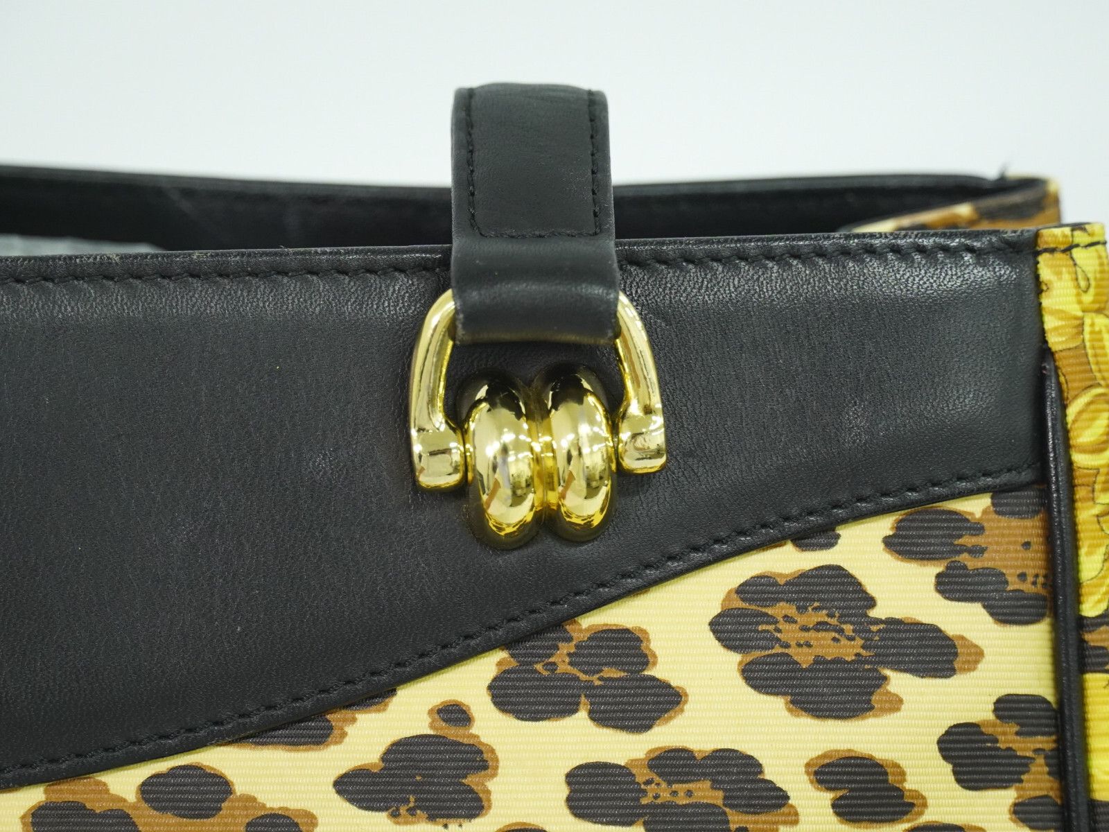 Versace Versace Animal print Tote bag Leopard PVC Size ONE SIZE - 7 Thumbnail