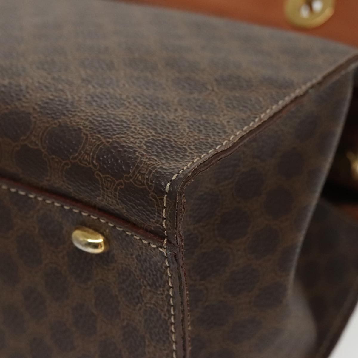 Celine Celine Macadam Handbag Macadam with leather Size ONE SIZE - 16 Thumbnail
