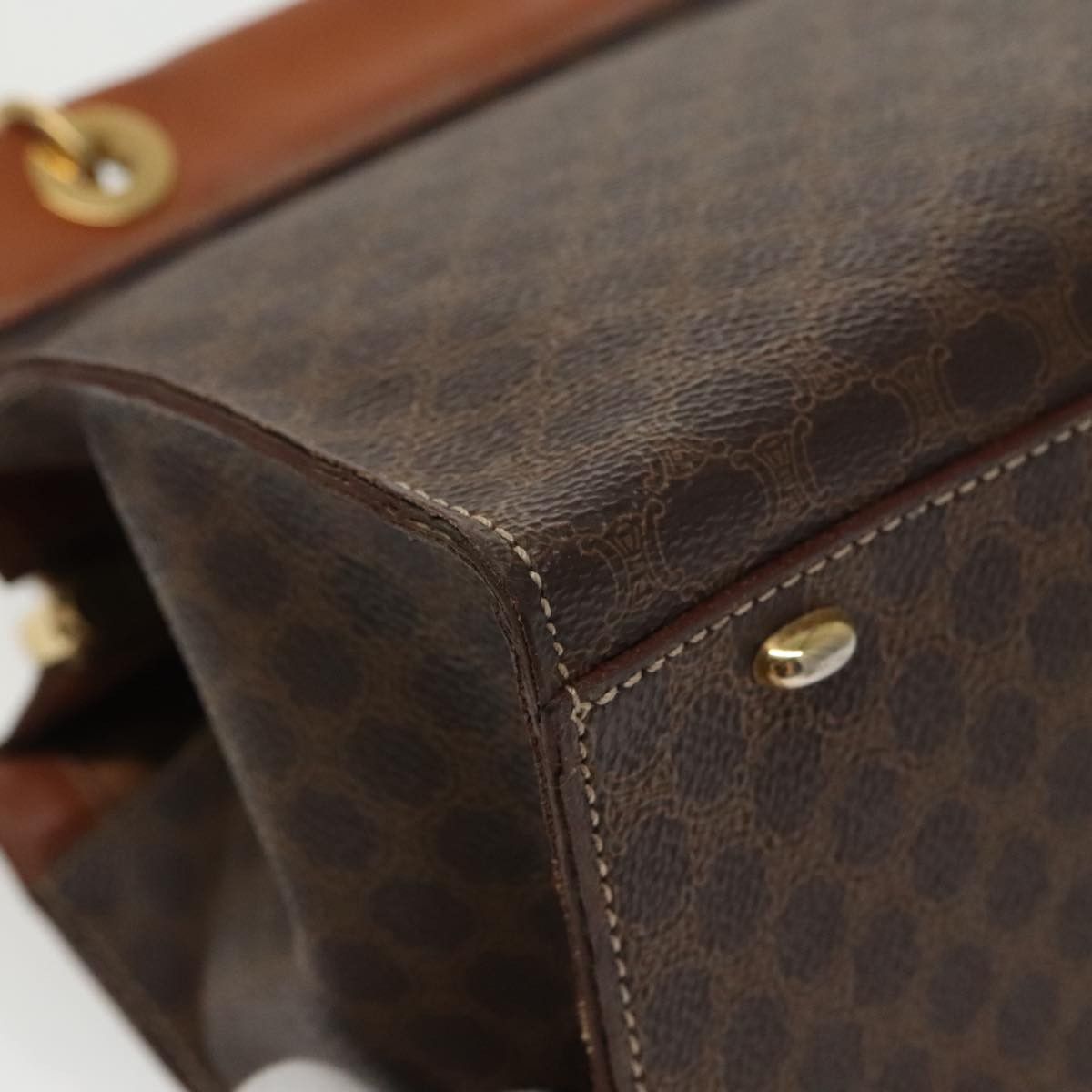 Celine Celine Macadam Handbag Macadam with leather Size ONE SIZE - 15 Thumbnail