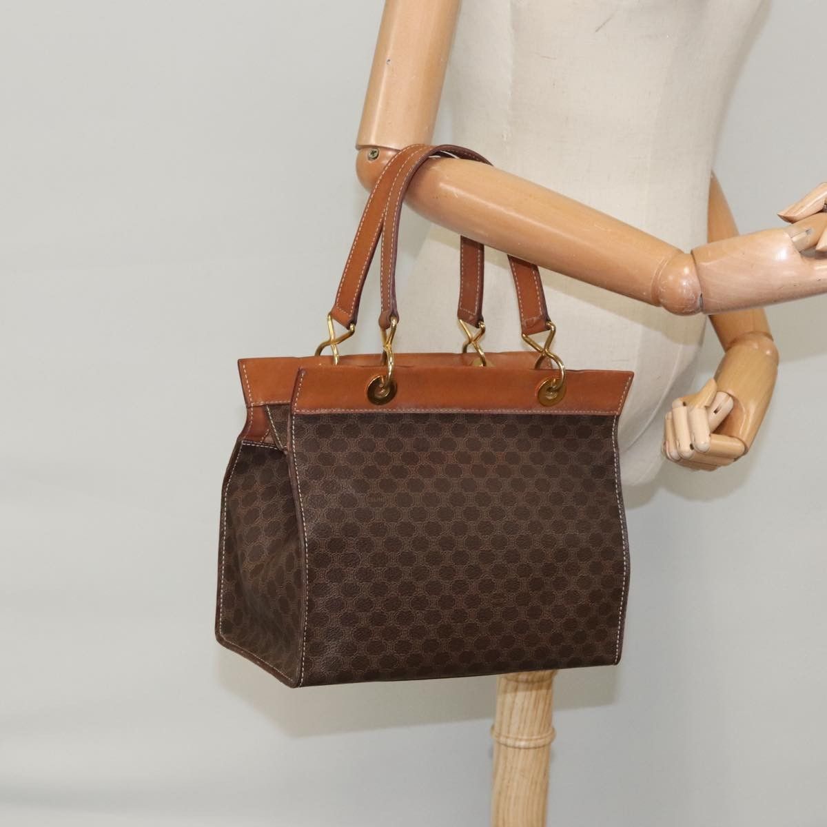 Celine Celine Macadam Handbag Macadam with leather Size ONE SIZE - 22 Thumbnail