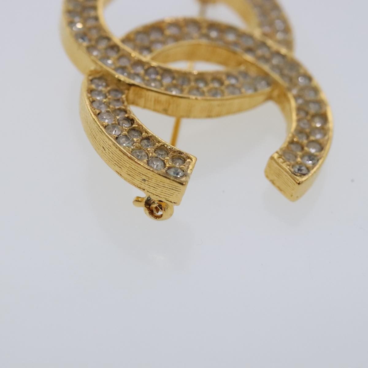 Chanel Chanel CC Brooch Metal with Crystals Size ONE SIZE - 7 Thumbnail