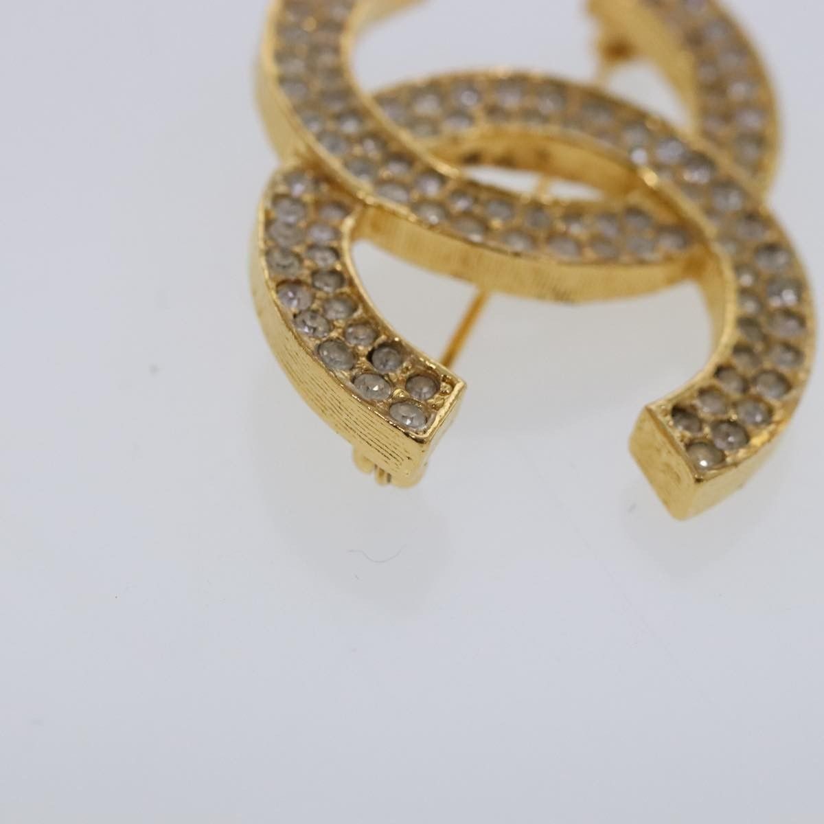 Chanel Chanel CC Brooch Metal with Crystals Size ONE SIZE - 8 Thumbnail