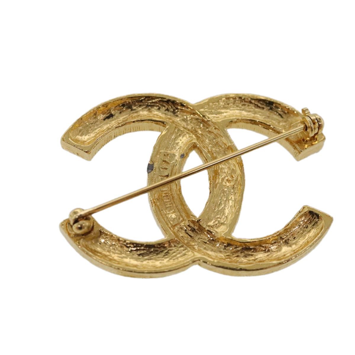 Chanel Chanel CC Brooch Metal with Crystals Size ONE SIZE - 2 Thumbnail