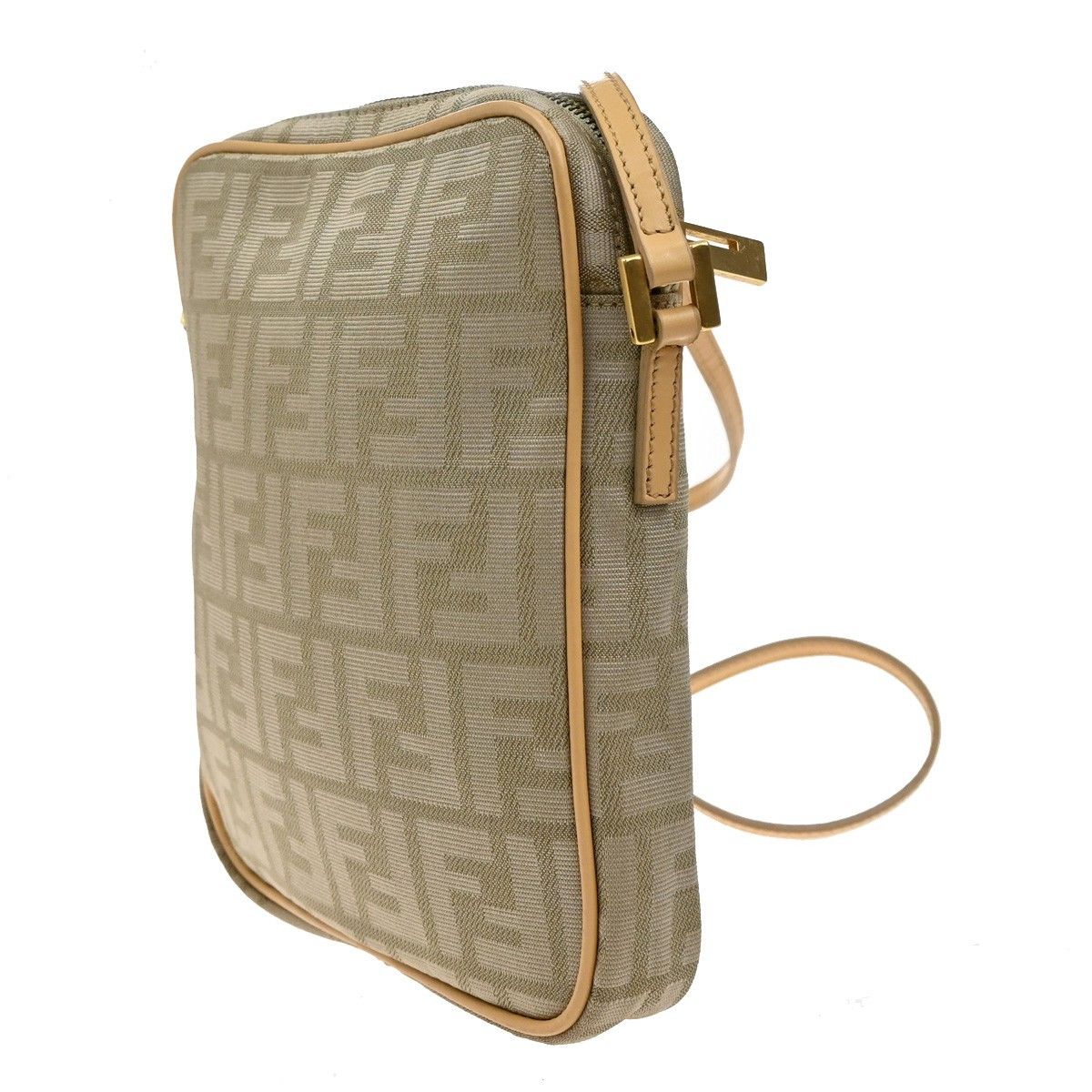 Fendi Fendi Logo Zucca Shoulder Bag Zucca Size ONE SIZE - 4 Thumbnail