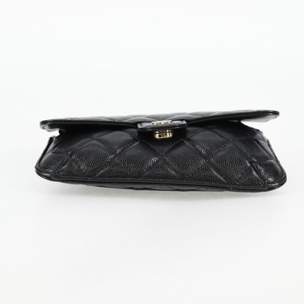 Chanel Chanel Foldable Tote Bag with Chain Quilted Caviar with Printed Nylon Size ONE SIZE - 19 Thumbnail