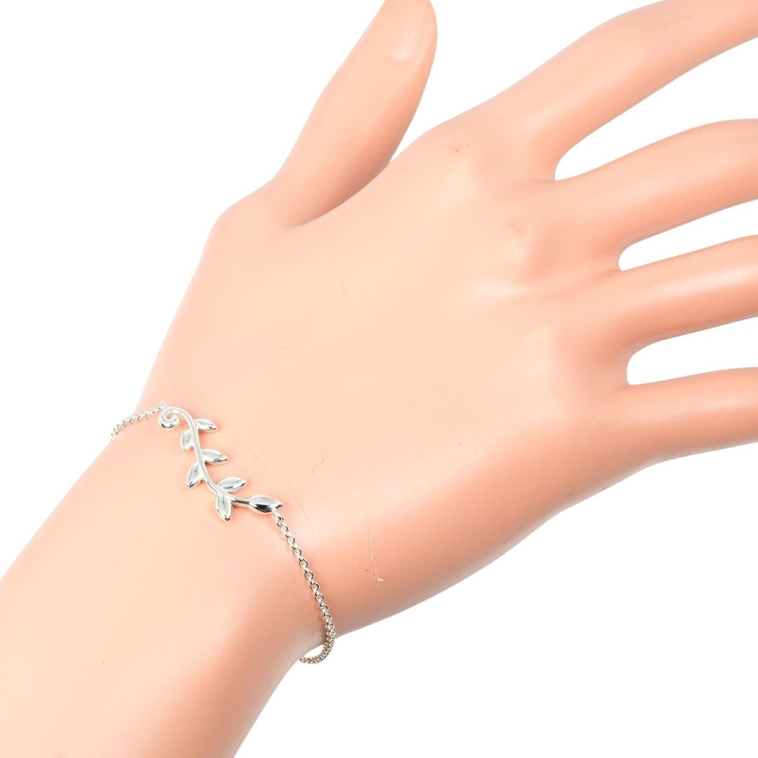 Tiffany & Co. Tiffany & Co. Olive Leaf Bracelet Silver 925 Size ONE SIZE - 8 Thumbnail