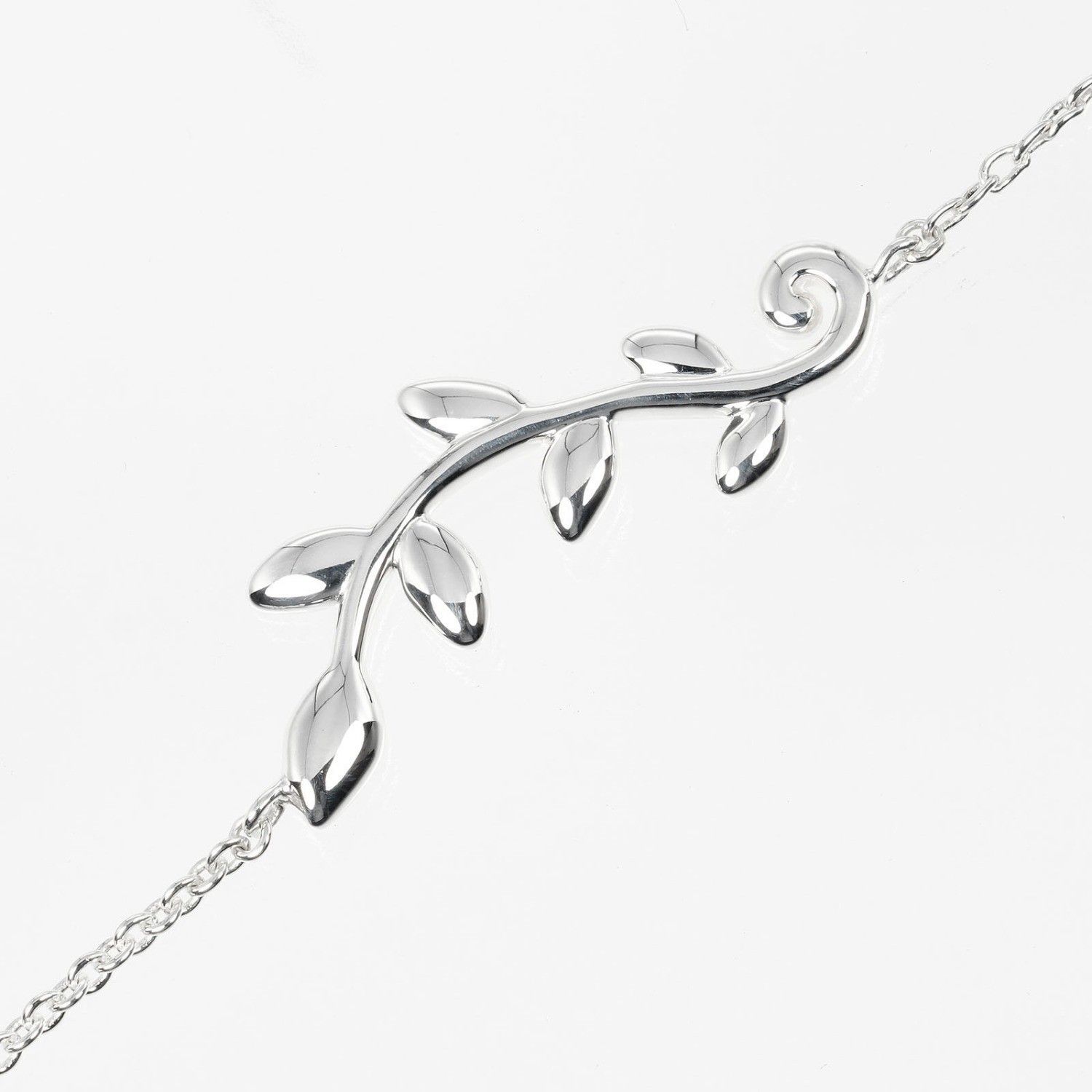 Tiffany & Co. Tiffany & Co. Olive Leaf Bracelet Silver 925 Size ONE SIZE - 5 Thumbnail