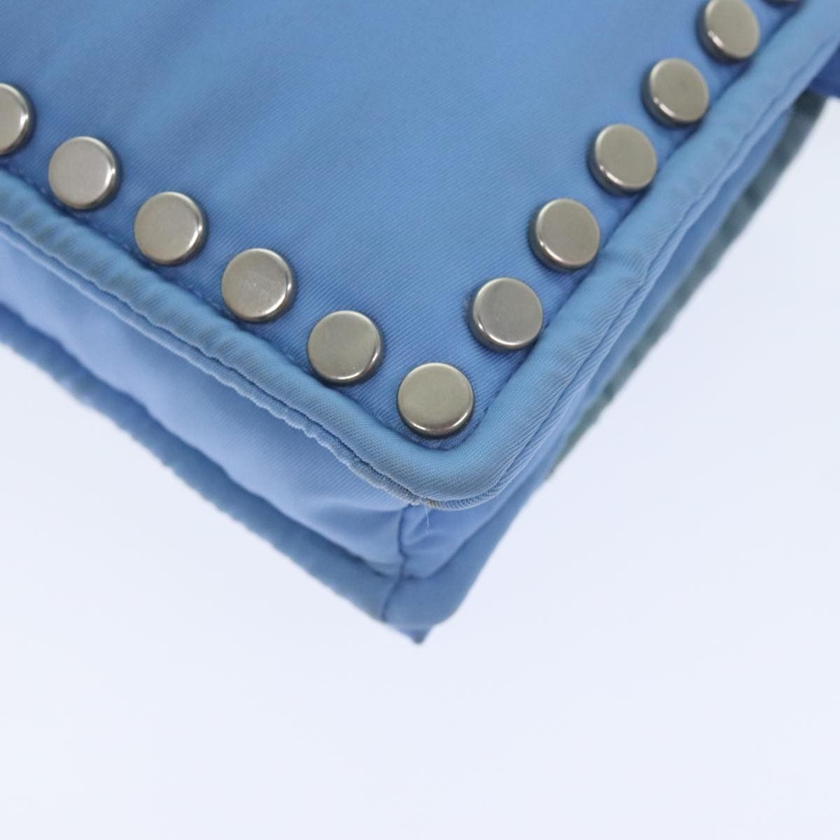 Prada Prada Etiquette Flap Bag Studded Tessuto Size ONE SIZE - 9 Thumbnail