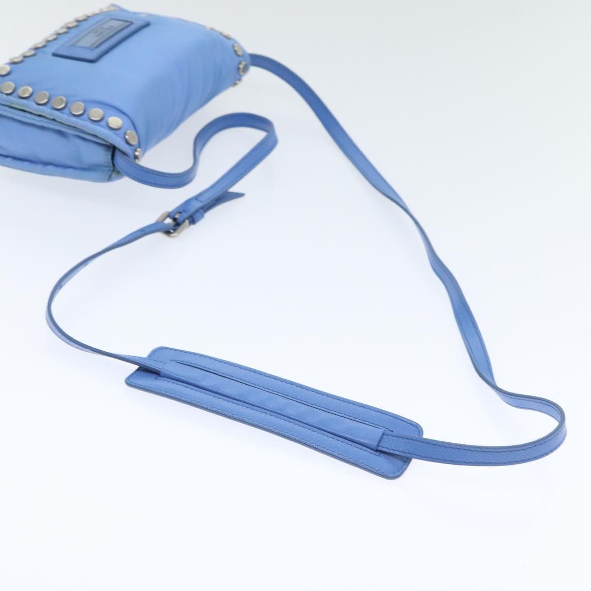 Prada Prada Etiquette Flap Bag Studded Tessuto Size ONE SIZE - 7 Thumbnail