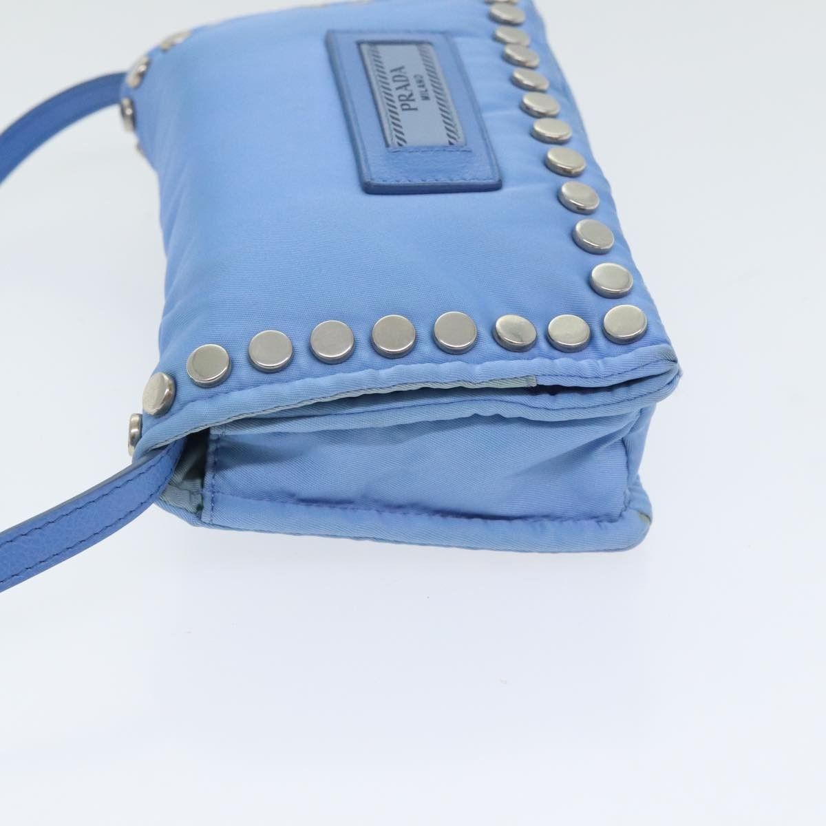 Prada Prada Etiquette Flap Bag Studded Tessuto Size ONE SIZE - 4 Thumbnail