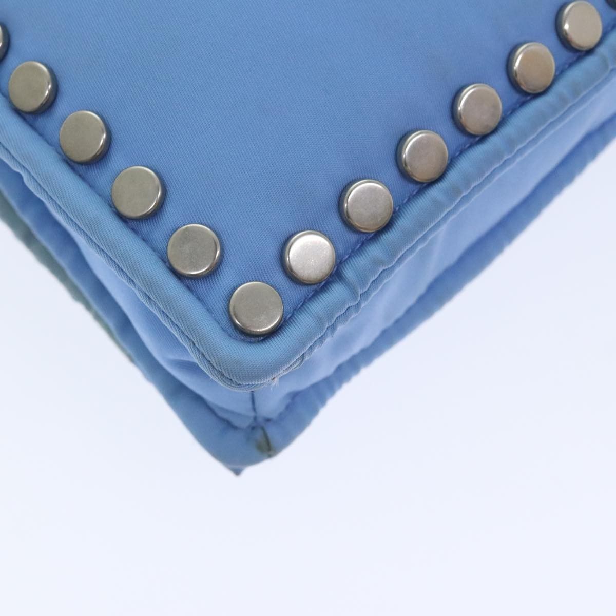 Prada Prada Etiquette Flap Bag Studded Tessuto Size ONE SIZE - 11 Thumbnail