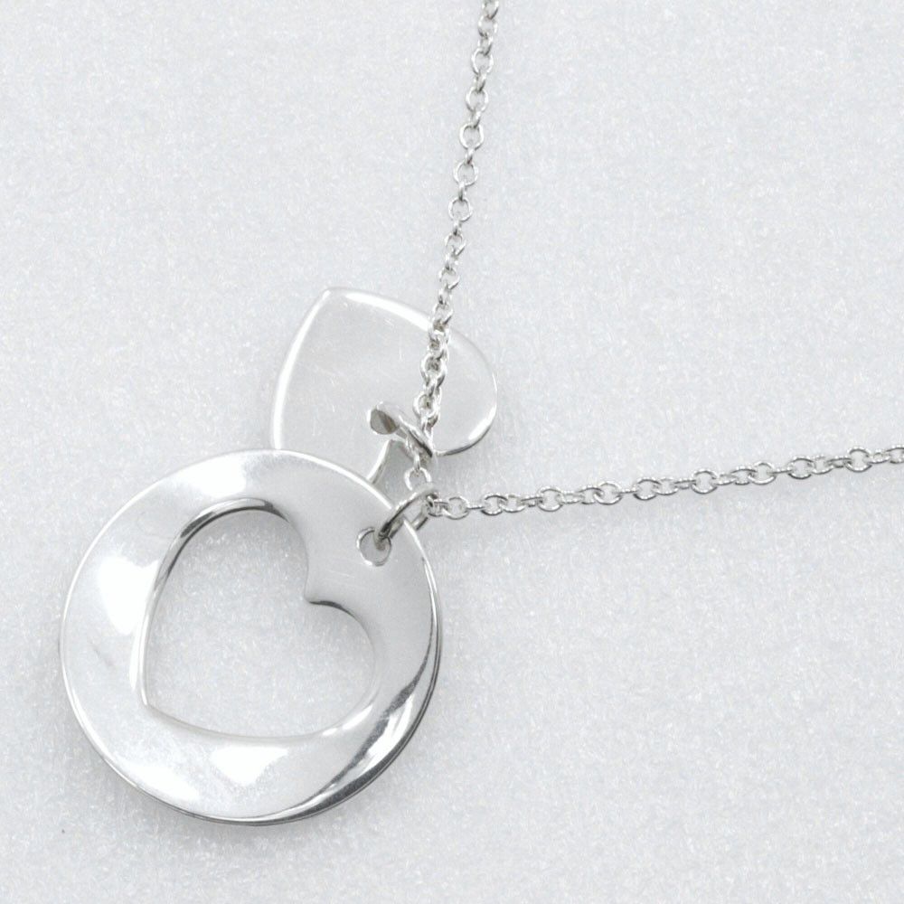 Tiffany & Co. Tiffany & Co. Heart stencil Necklace Silver 925 Size ONE SIZE - 2 Thumbnail