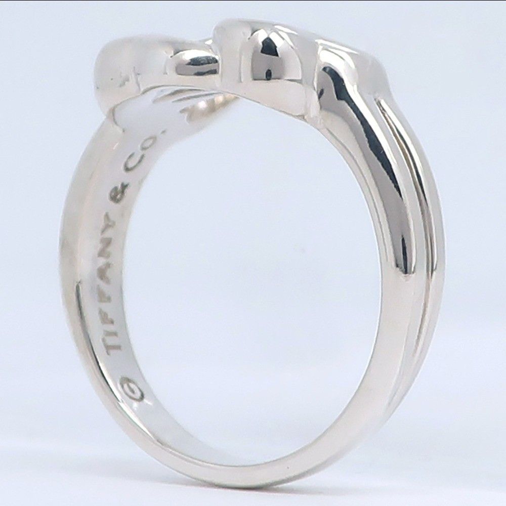Tiffany & Co. Tiffany & Co. Triple heart ring Silver 925 Size ONE SIZE - 2 Thumbnail