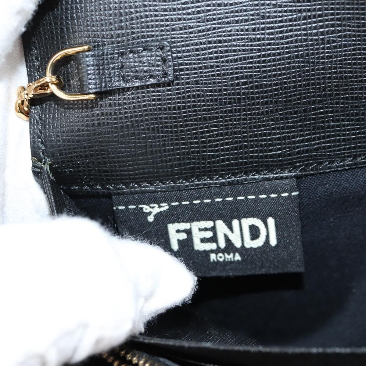 Fendi Fendi Monster Wallet on Chain Studded Leather Size ONE SIZE - 21 Thumbnail
