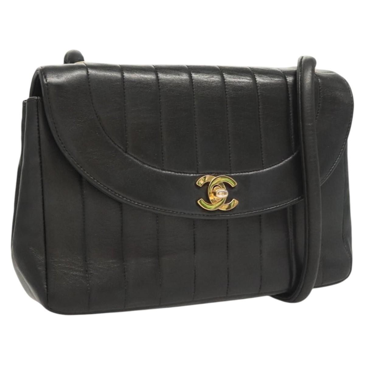 Chanel Chanel Mademoiselle Vintage Flap Bag Lambskin Size ONE SIZE - 17 Thumbnail