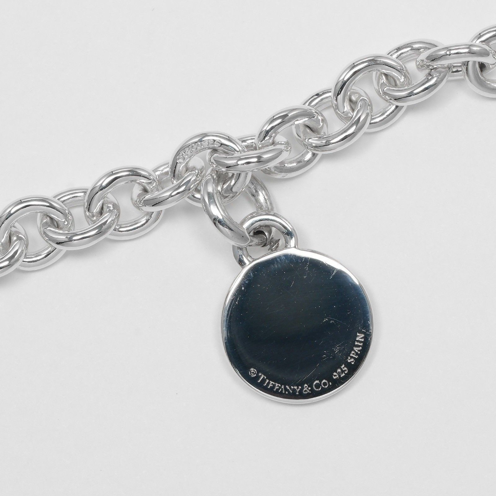 Tiffany & Co. Tiffany & Co. 1837 Round tag bracelet Silver 925 Size ONE SIZE - 4 Thumbnail