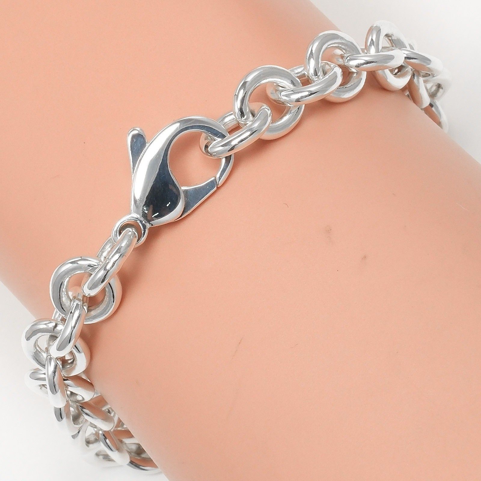 Tiffany & Co. Tiffany & Co. 1837 Round tag bracelet Silver 925 Size ONE SIZE - 2 Thumbnail