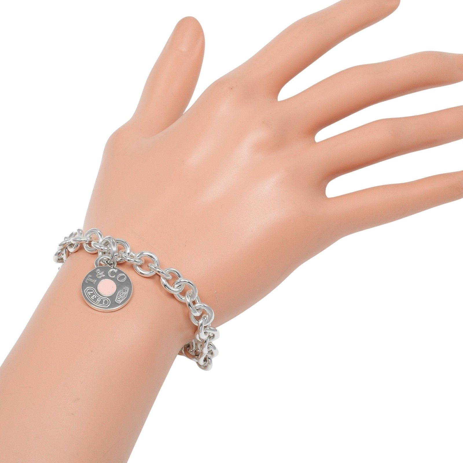 Tiffany & Co. Tiffany & Co. 1837 Round tag bracelet Silver 925 Size ONE SIZE - 7 Thumbnail