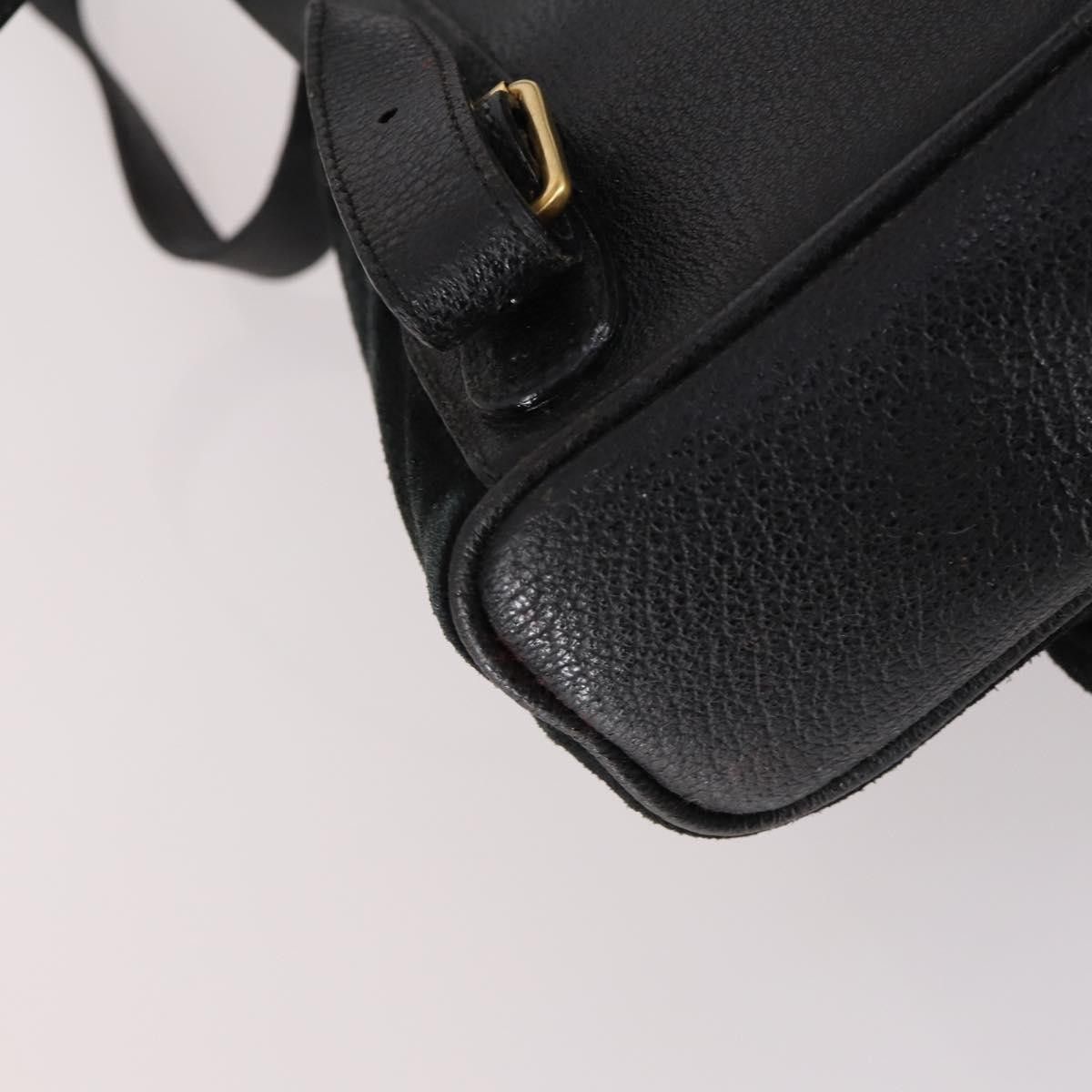 Gucci Gucci Vintage Bamboo Backpack Suede Size ONE SIZE - 13 Thumbnail
