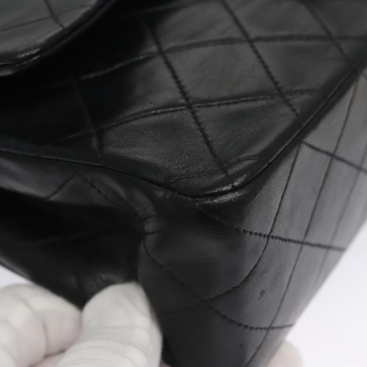Chanel Chanel Vintage Classic Double Flap Bag Quilted Lambskin Size ONE SIZE - 10 Thumbnail