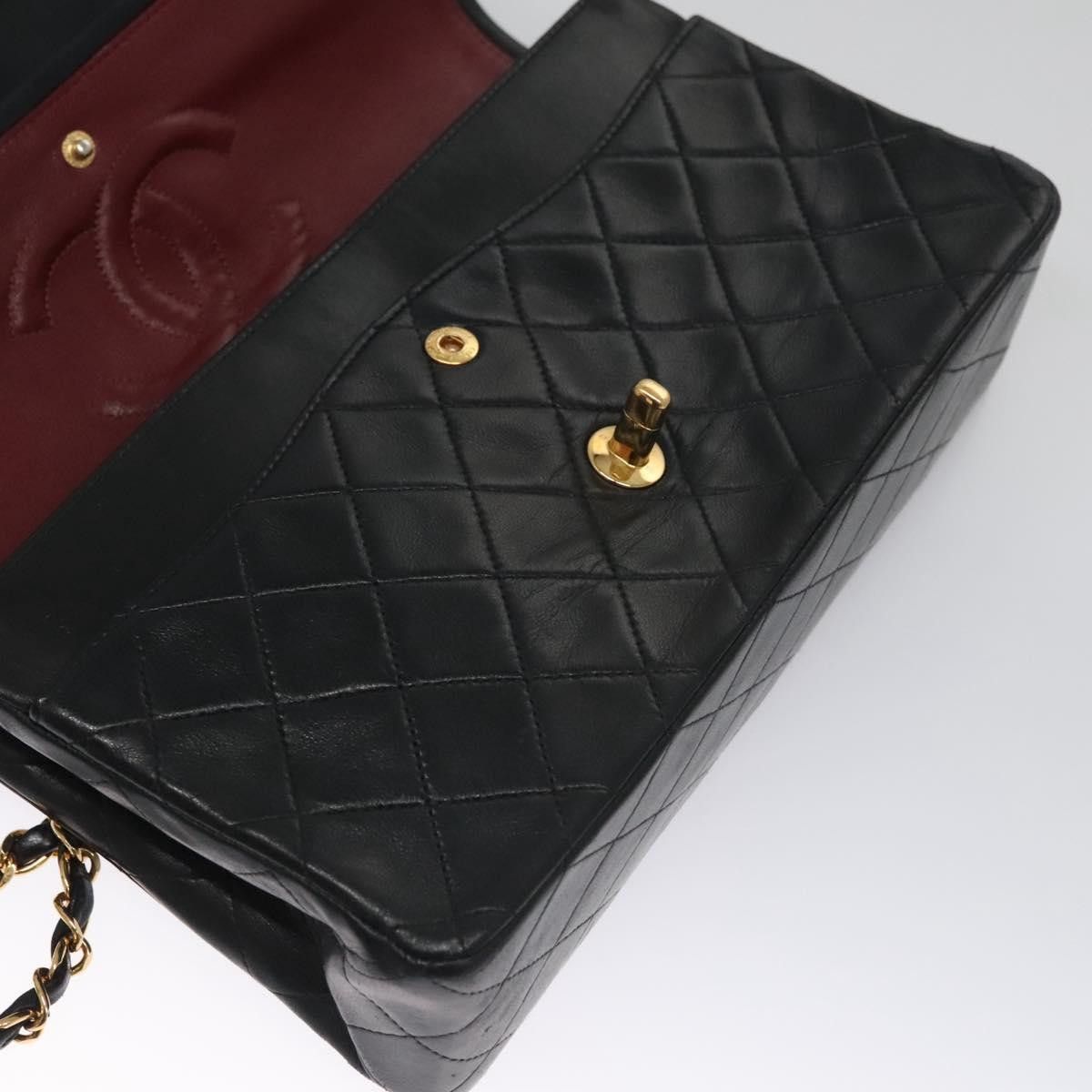 Chanel Chanel Vintage Classic Double Flap Bag Quilted Lambskin Size ONE SIZE - 22 Thumbnail