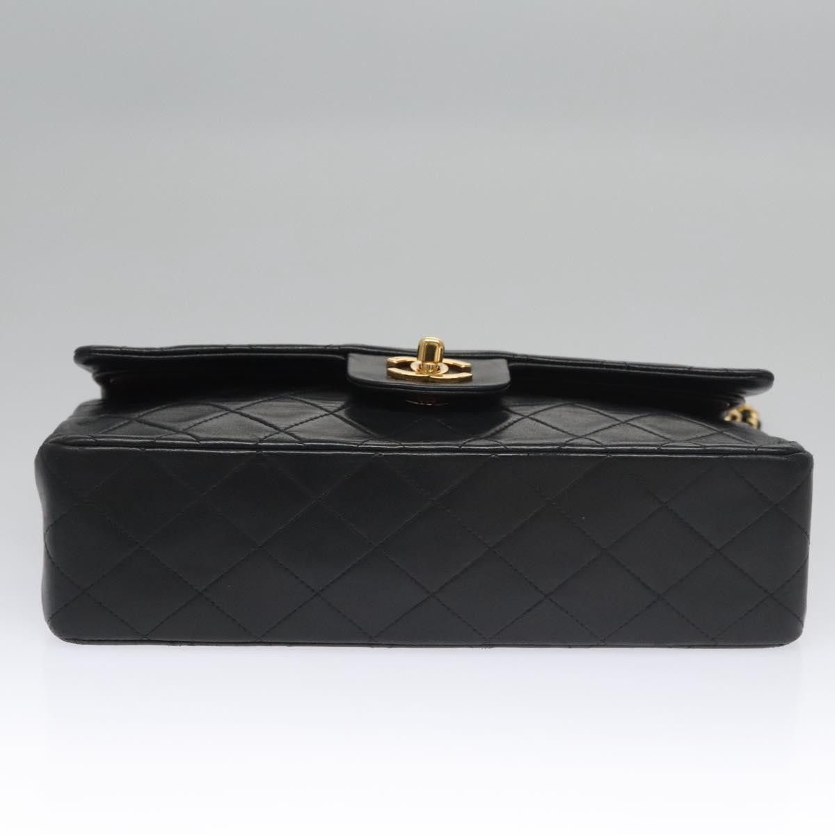 Chanel Chanel Vintage Classic Double Flap Bag Quilted Lambskin Size ONE SIZE - 9 Thumbnail