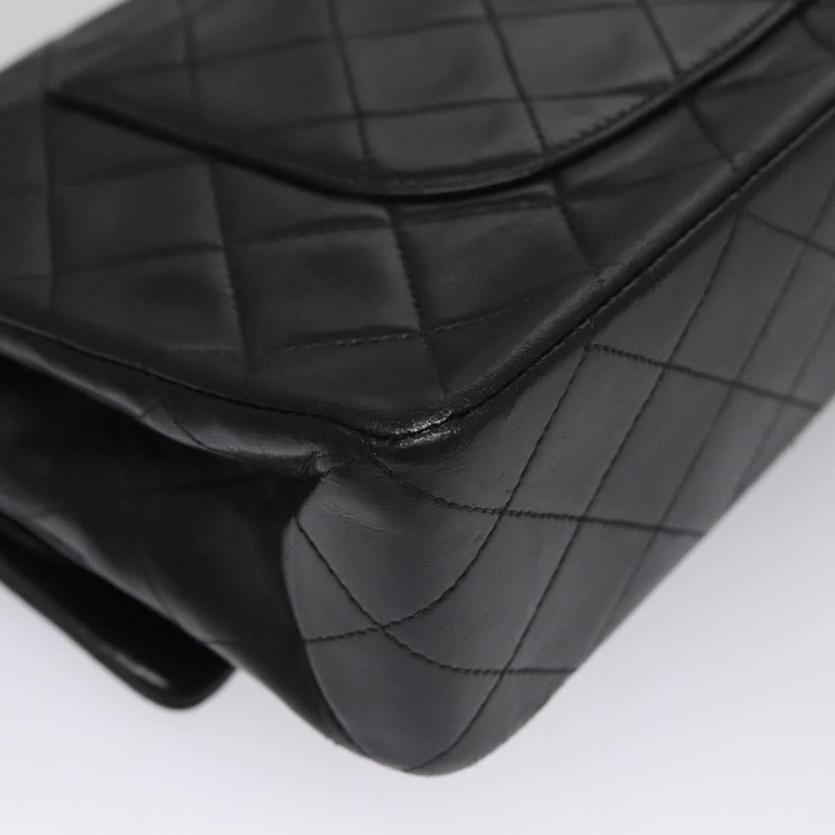 Chanel Chanel Vintage Classic Double Flap Bag Quilted Lambskin Size ONE SIZE - 12 Thumbnail