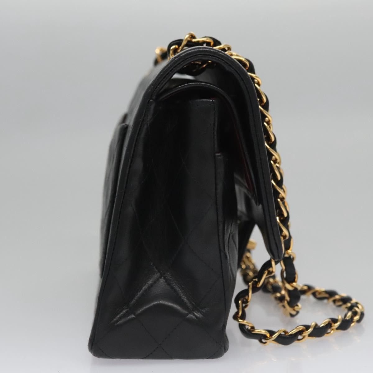 Chanel Chanel Vintage Classic Double Flap Bag Quilted Lambskin Size ONE SIZE - 5 Thumbnail