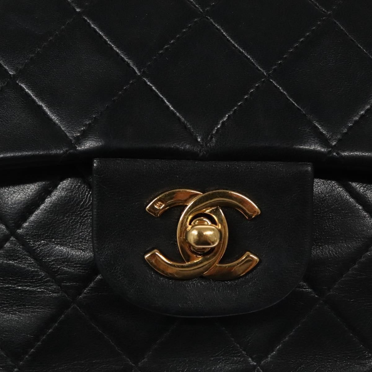 Chanel Chanel Vintage Classic Double Flap Bag Quilted Lambskin Size ONE SIZE - 14 Thumbnail