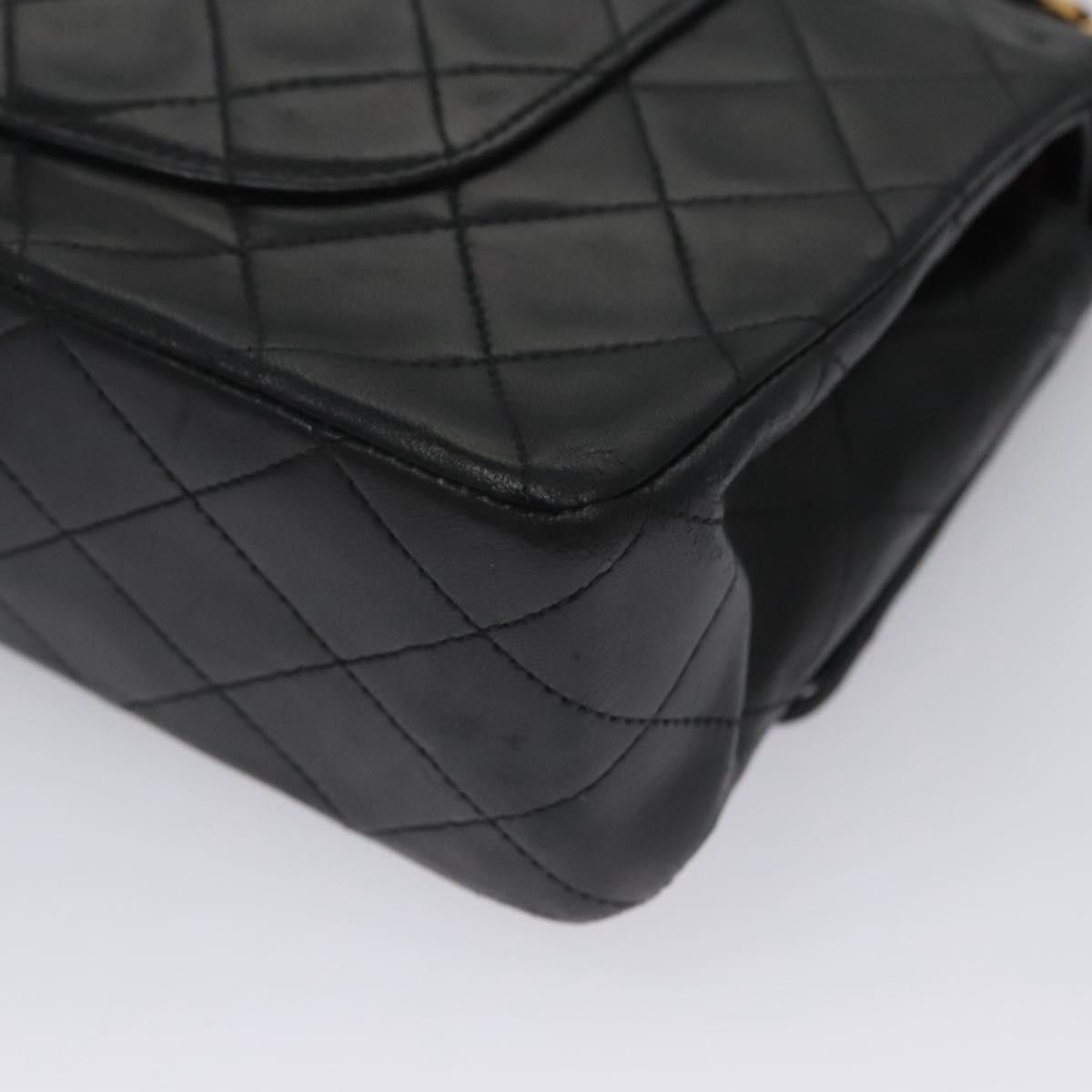 Chanel Chanel Vintage Classic Double Flap Bag Quilted Lambskin Size ONE SIZE - 13 Thumbnail