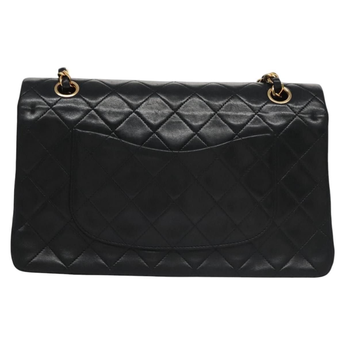 Chanel Chanel Vintage Classic Double Flap Bag Quilted Lambskin Size ONE SIZE - 3 Thumbnail