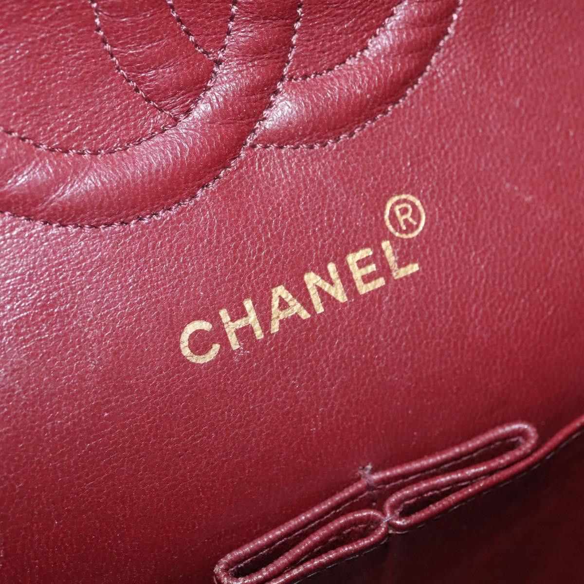 Chanel Chanel Vintage Classic Double Flap Bag Quilted Lambskin Size ONE SIZE - 23 Thumbnail