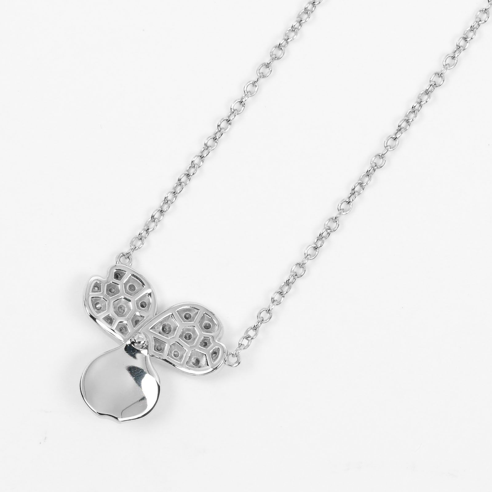 Tiffany & Co. Tiffany & Co. Open Paper Flower Pendant Necklace Platinum and Diamonds Size ONE SIZE - 2 Thumbnail