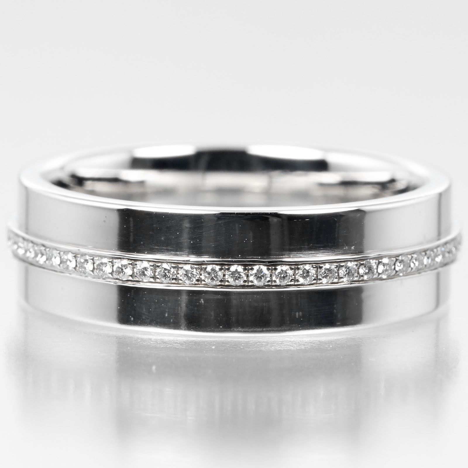 Tiffany & Co. Tiffany & Co. Tiffany T Ring 18K White Gold and Diamonds Size ONE SIZE - 5 Thumbnail
