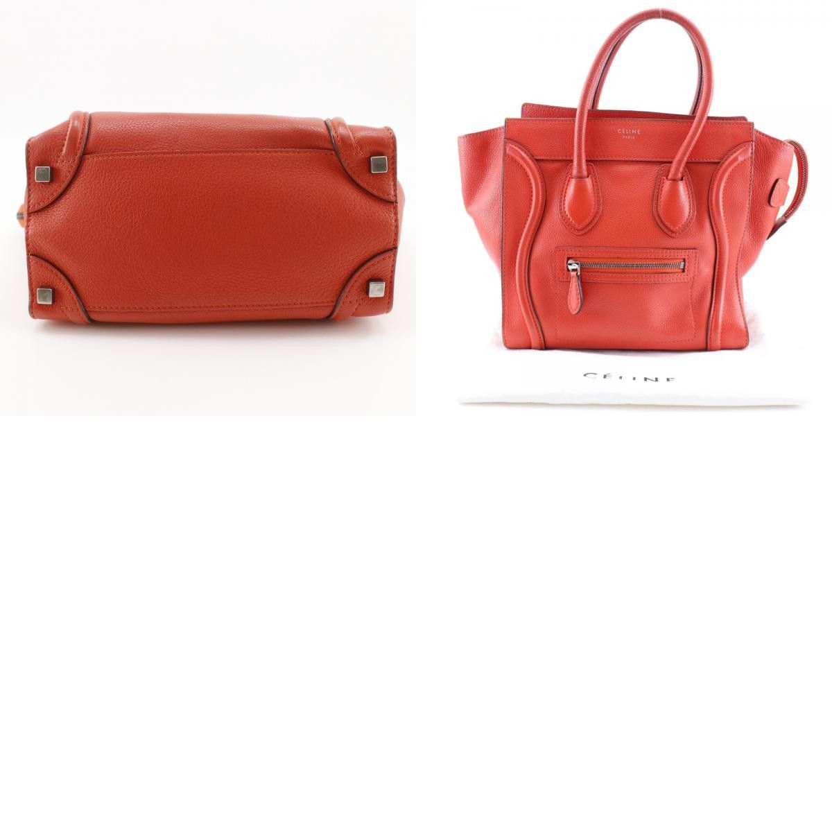 Celine Celine Luggage Bag Grainy Leather Size ONE SIZE - 12 Thumbnail