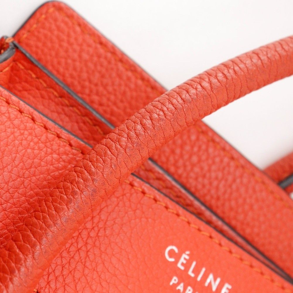 Celine Celine Luggage Bag Grainy Leather Size ONE SIZE - 10 Thumbnail