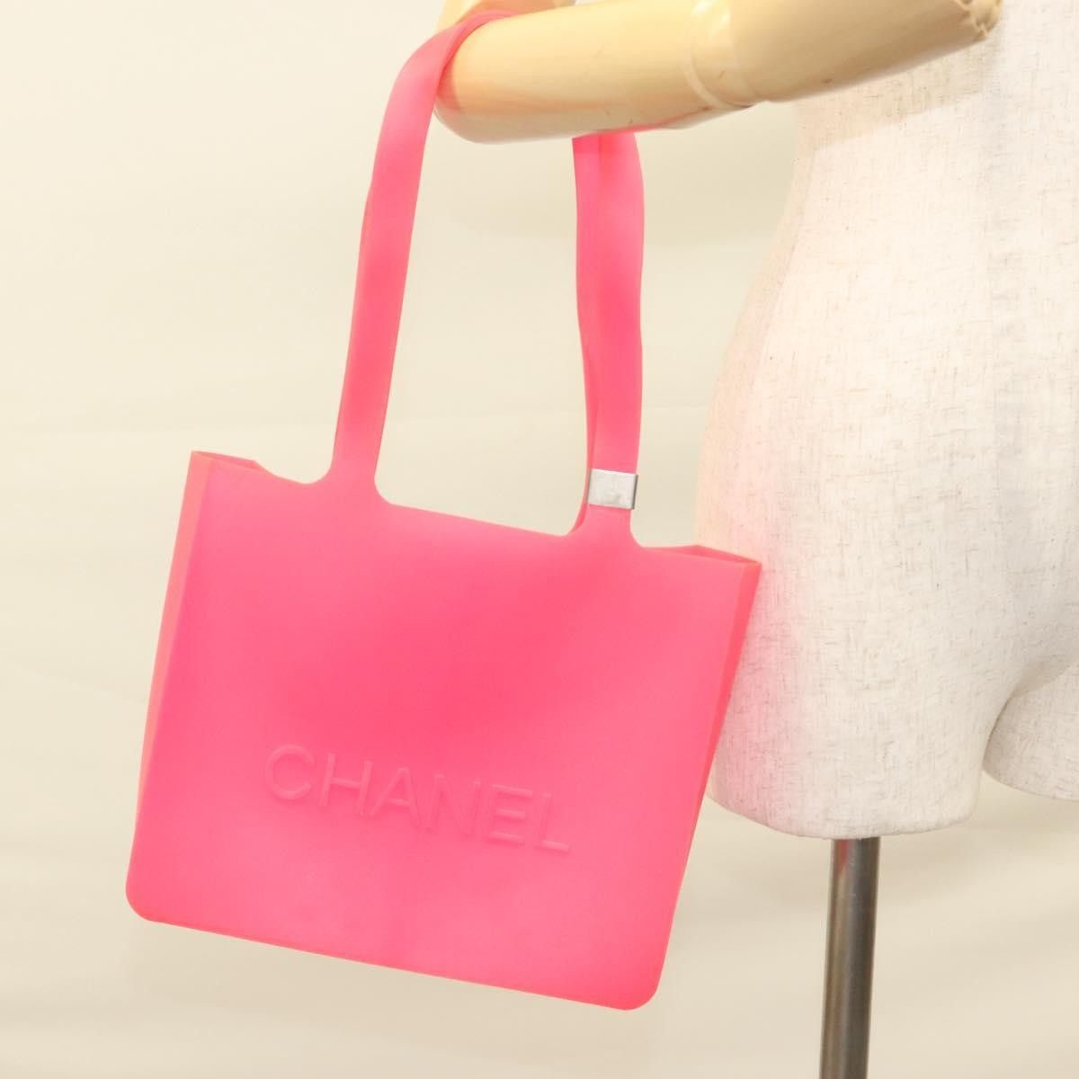 Chanel Chanel Logo Tote bag Rubber Size ONE SIZE - 12 Thumbnail