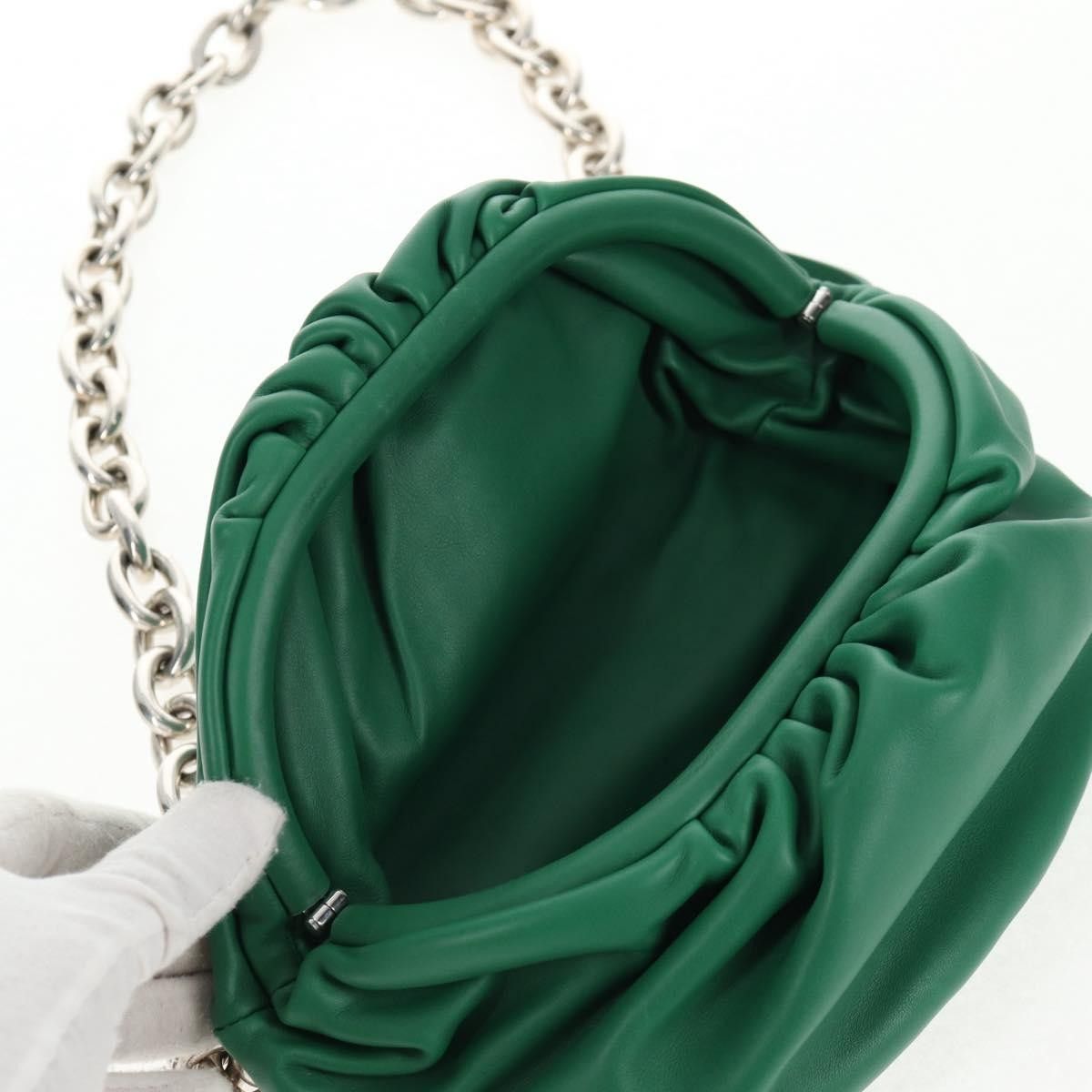 Bottega Veneta Bottega Veneta The Chain Pouch Leather Size ONE SIZE - 21 Thumbnail